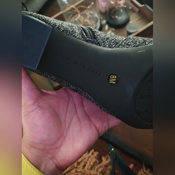 Kelly & Katie Charcoal Ankle Booties - Picture 4 of 4